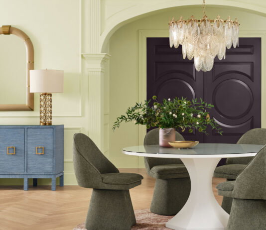 The 2027 Color of the Year Announcements—Thus Far Sherwin-Williams' and HGTV by Sherwin-Williams' color of the year selection, Celery, in a dining space