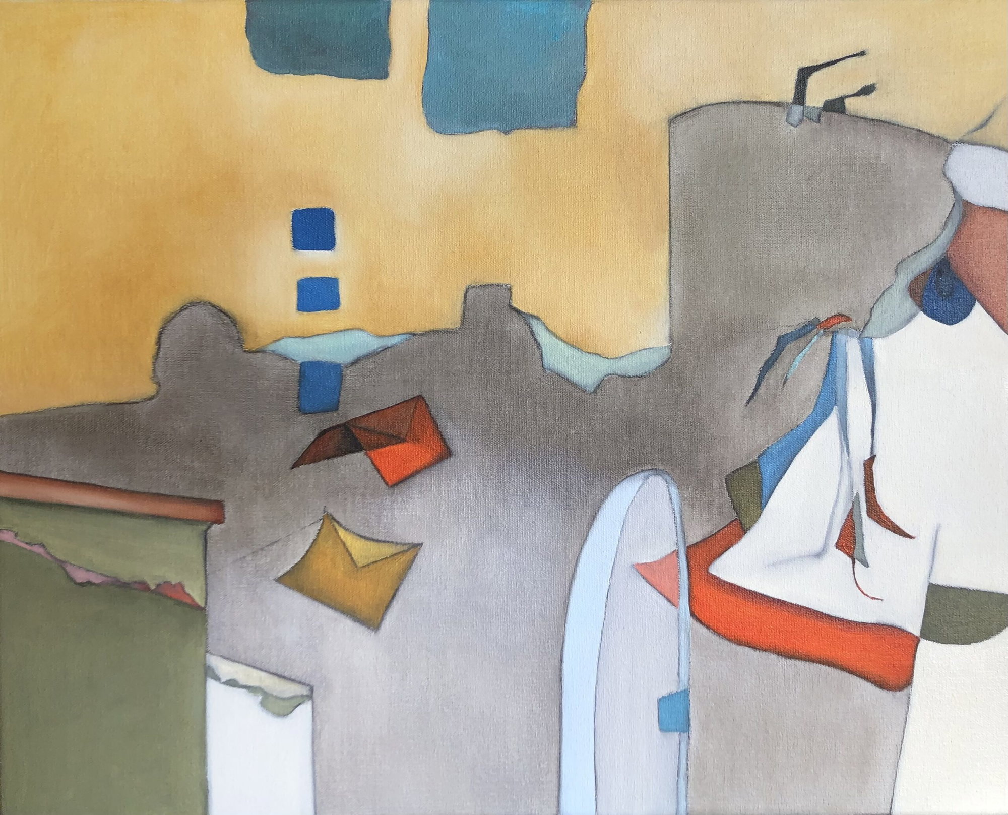 Artwork by Carmen Gutiérrez-Bolger, one of several that will be on display at Hewing Hotel. Sept. 30, 2026