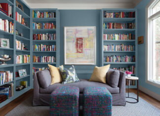 Artifact, a warm shade of blue, is Glidden Paints' 2027 color of the year.